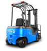 Chariot &eacute;l&eacute;vateur &eacute;lectrique &agrave; quatre roues motrices &agrave; nouvelle &eacute;nergie