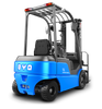 Chariot &eacute;l&eacute;vateur &eacute;lectrique &agrave; quatre roues motrices &agrave; nouvelle &eacute;nergie